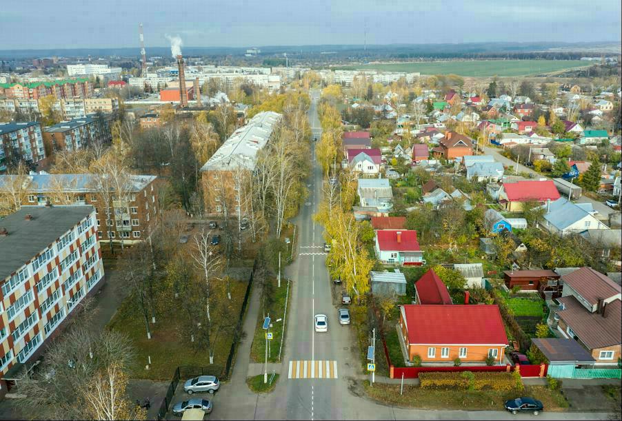 Благодаря нацпроекту привели к нормативу свыше 23 км региональных дорог в подмосковном Зарайске